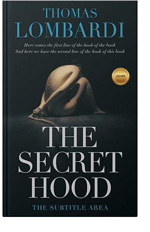 Pre Made Book Cover Black Bean