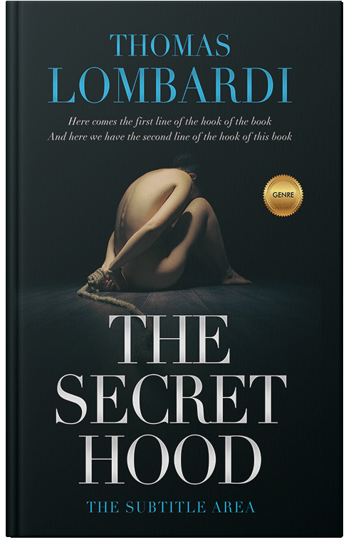 Front view of Premade Erotica Book Cover - Black Bean