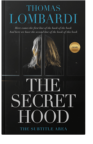 Pre Made Book Cover Cod Gray