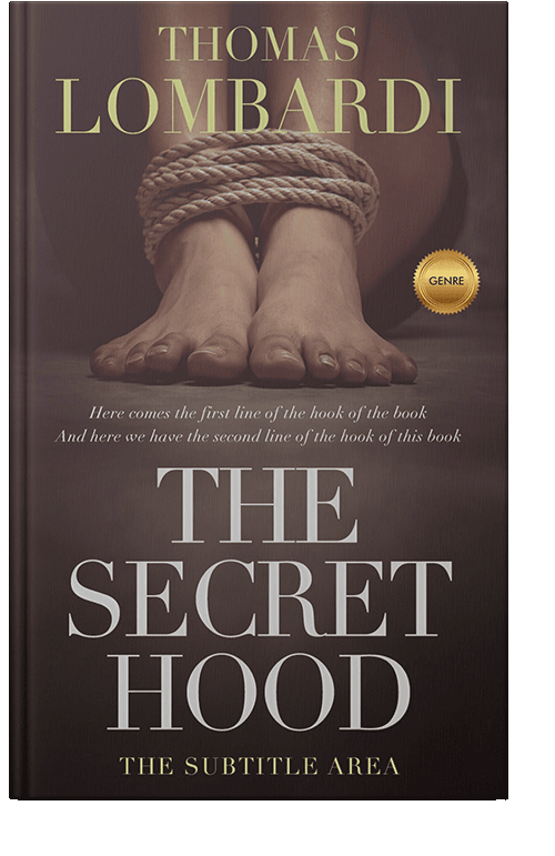 Front view of Woody Brown #2423 - Premade Mystery & Thriller & Suspense Book Cover