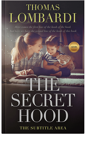 Pre Made Book Cover Thunder