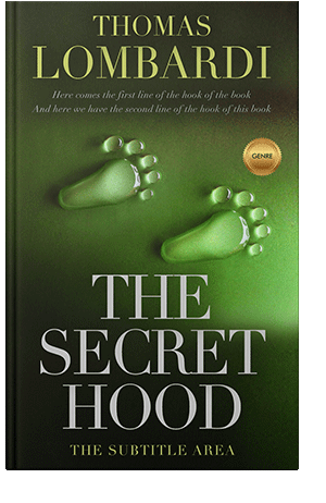 Pre Made Book Cover Deep Forest Green