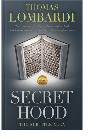 Pre Made Book Cover Limed Spruce