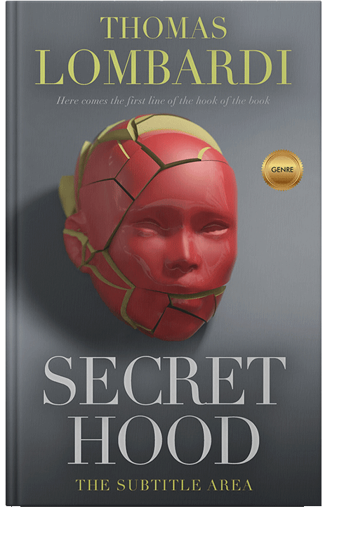 Front view of Scorpion #2427 - Premade Health & Mind & Body Book Cover