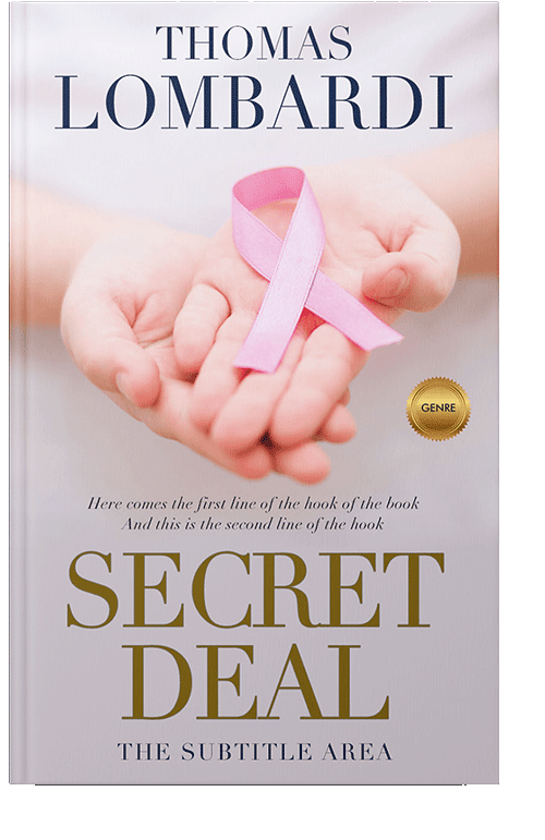 Front view of Lola #2431 - Premade Health & Mind & Body Book Cover | BookCoverZone