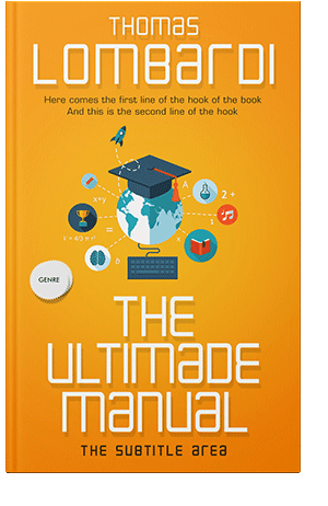 Pre Made Book Cover Yellow Sea