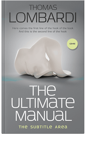 Pre Made Book Cover Oslo Gray