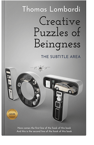 Pre Made Book Cover Dusty Gray