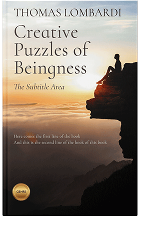 Pre Made Book Cover Stark White