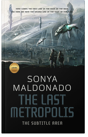 Pre Made Book Cover Celeste