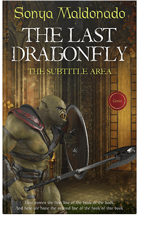 Pre Made Book Cover Black Marlin