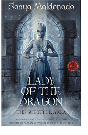 Pre Made Book Cover Ebony Clay