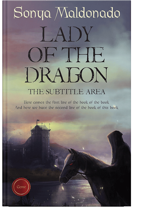 Front view of Ship Gray #2498 - Premade Fantasy Book Cover