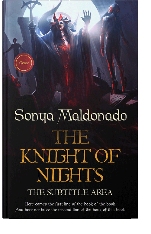 Front view of Cinder #2502 - Premade Fantasy Book Cover