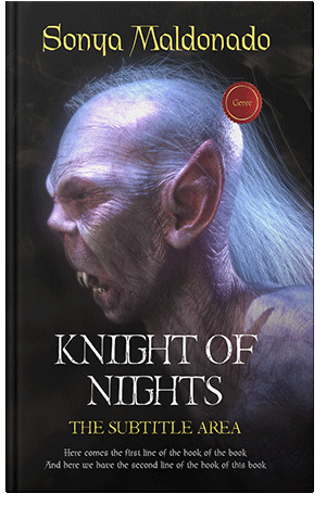 Pre Made Book Cover Thunder