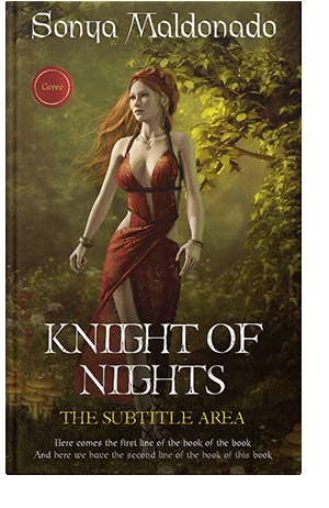 Pre Made Book Cover Bronzetone