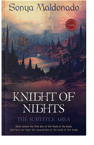 Pre Made Book Cover Tan