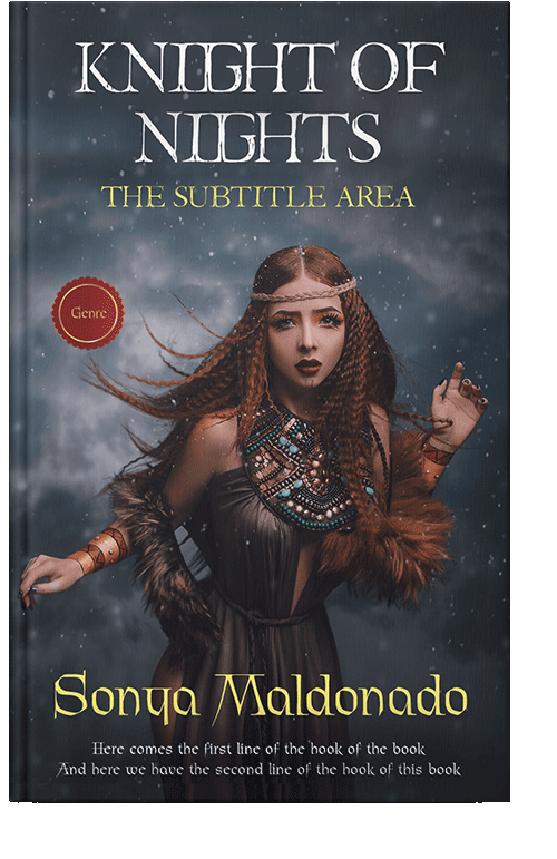 Front view of Tuna #2512 - Premade Science Fiction Book Cover