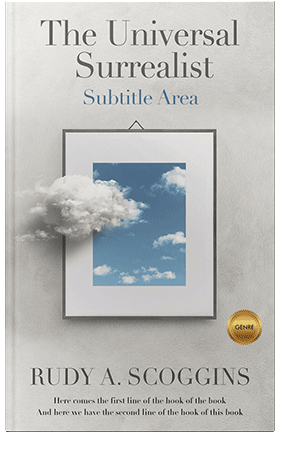 Pre Made Book Cover Quill Gray