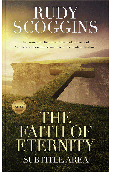 Front view of Calico #2527 - Premade Religion & Spirituality Book Cover