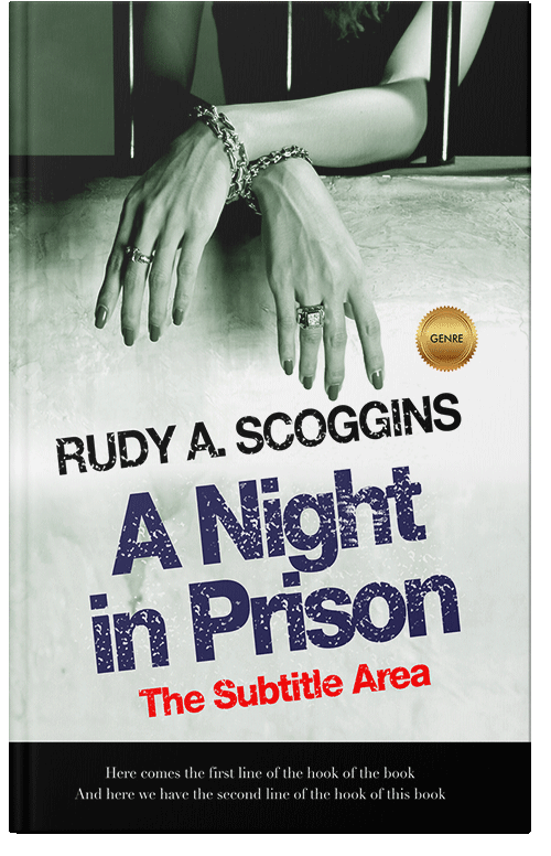 Front view of Premade Mystery & Thriller & Suspense Book Cover - Woodsmoke