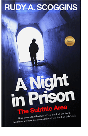 Pre Made Book Cover Ebony