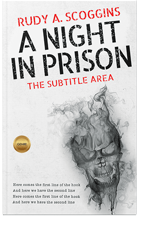 Pre Made Book Cover Outer Space