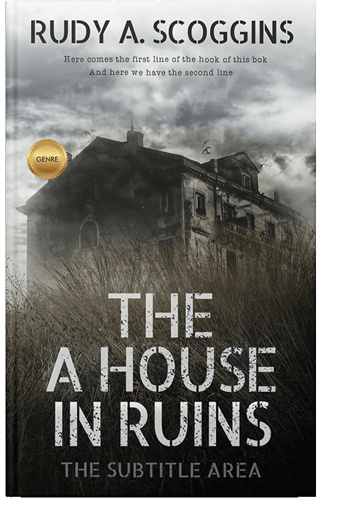 Front view of Quill Gray #2541 - Premade Mystery & Thriller & Suspense Book Cover