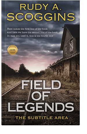 Pre Made Book Cover Thunder