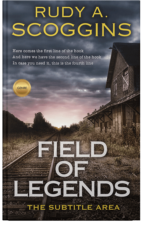 Front view of Thunder #2542 - Premade Mystery & Thriller & Suspense Book Cover