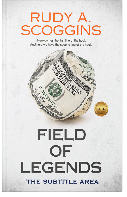 Front view of Premade Business Book Cover - Pampas