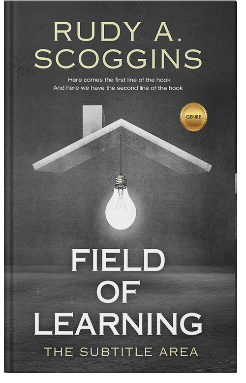 Front view of Premade Education Book Cover - Tundora