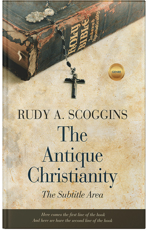 Front view of Premade Religion & Spirituality Book Cover - Kelp