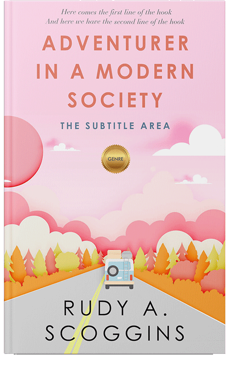 Front view of Vanilla Ice #2564 - Premade Travel Book Cover