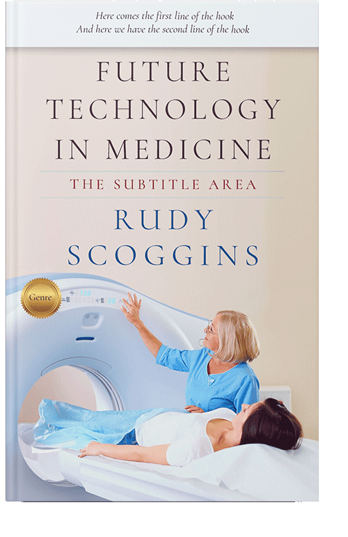 Front view of Ebb #2569 - Premade Health & Mind & Body Book Cover