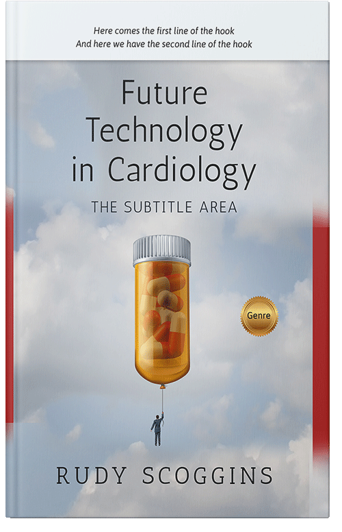 Front view of Ghost #2571 - Premade Medical Book Cover