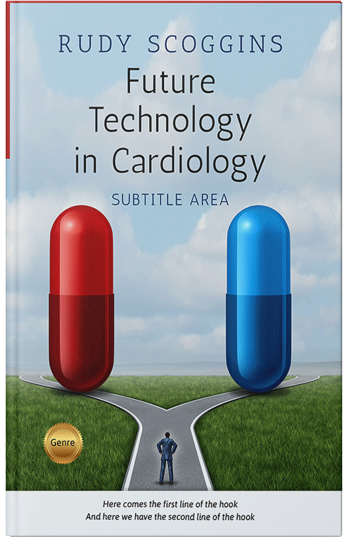 Front view of Premade Medical Book Cover - Botticelli