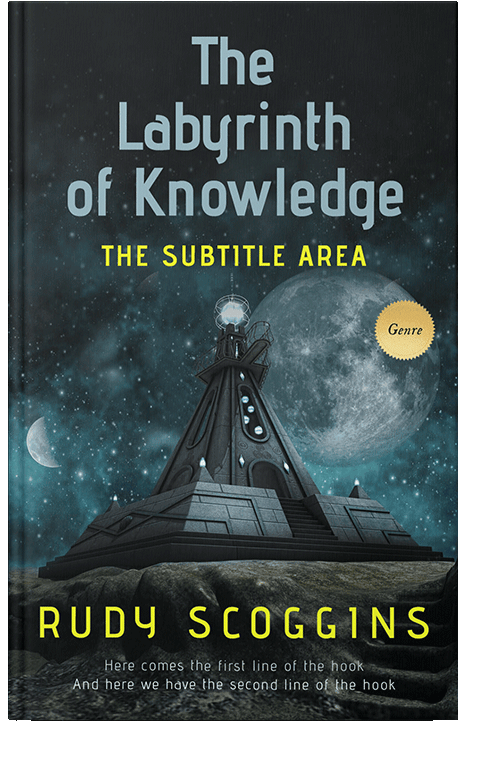 Front view of Bunker #2590 - Premade Science Fiction Book Cover