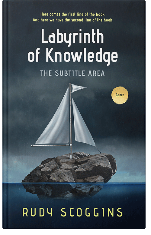 Front view of Premade Self-Improvement & Self-Help Book Cover - Mirage