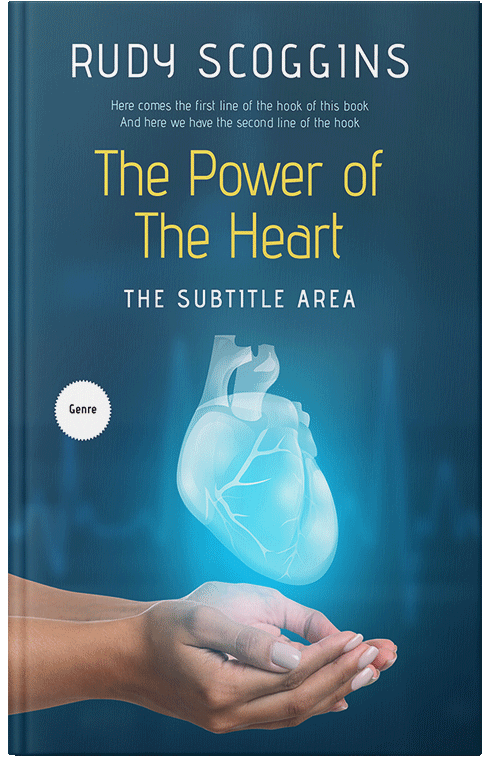 Front view of Chathams Blue #2599 - Premade Health & Mind & Body Book Cover