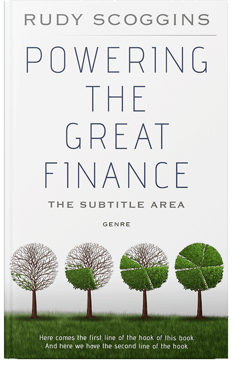 Front view of Woodland #2601 - Premade Business Book Cover