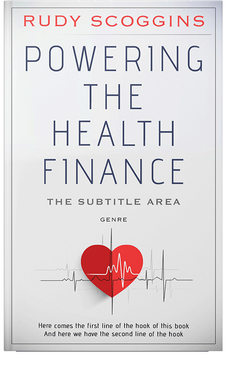 Front view of Black Haze #2605 - Premade Medical Book Cover