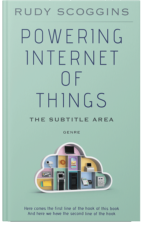 Front view of Jet Stream #2614 - Premade Business Book Cover