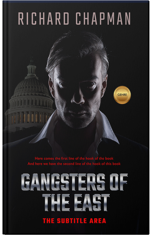 Front view of Cod Gray #2617 - Premade Mystery & Thriller & Suspense Book Cover