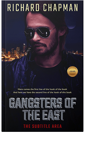 Pre Made Book Cover Ebony