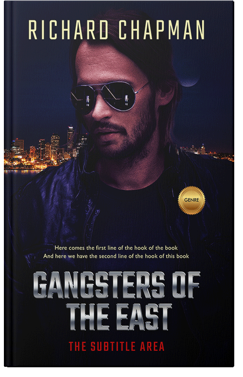 Front view of Ebony #2618 - Premade Teen & Young Adult Book Cover