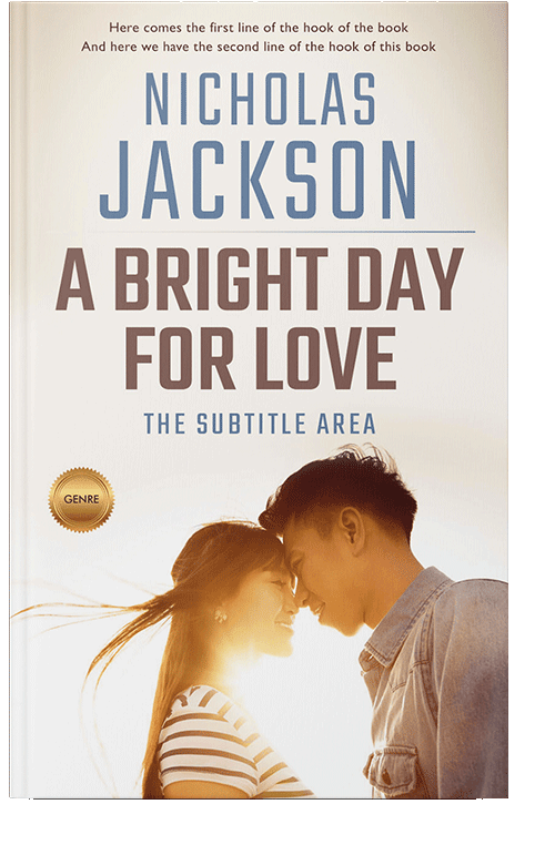 Front view of Merino #2624 - Premade Romance Book Cover