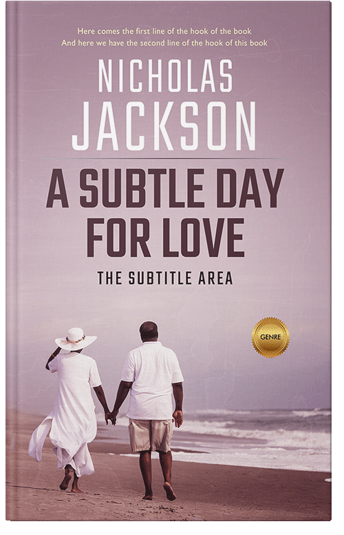 Front view of Lily #2626 - Premade Romance Book Cover