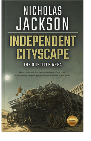 Pre Made Book Cover Rangitoto