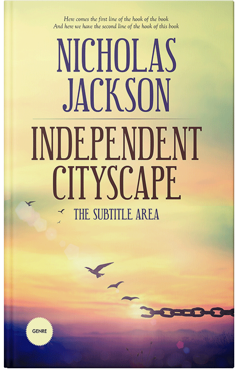 Front view of Premade Self-Improvement & Self-Help Book Cover - Sandwisp